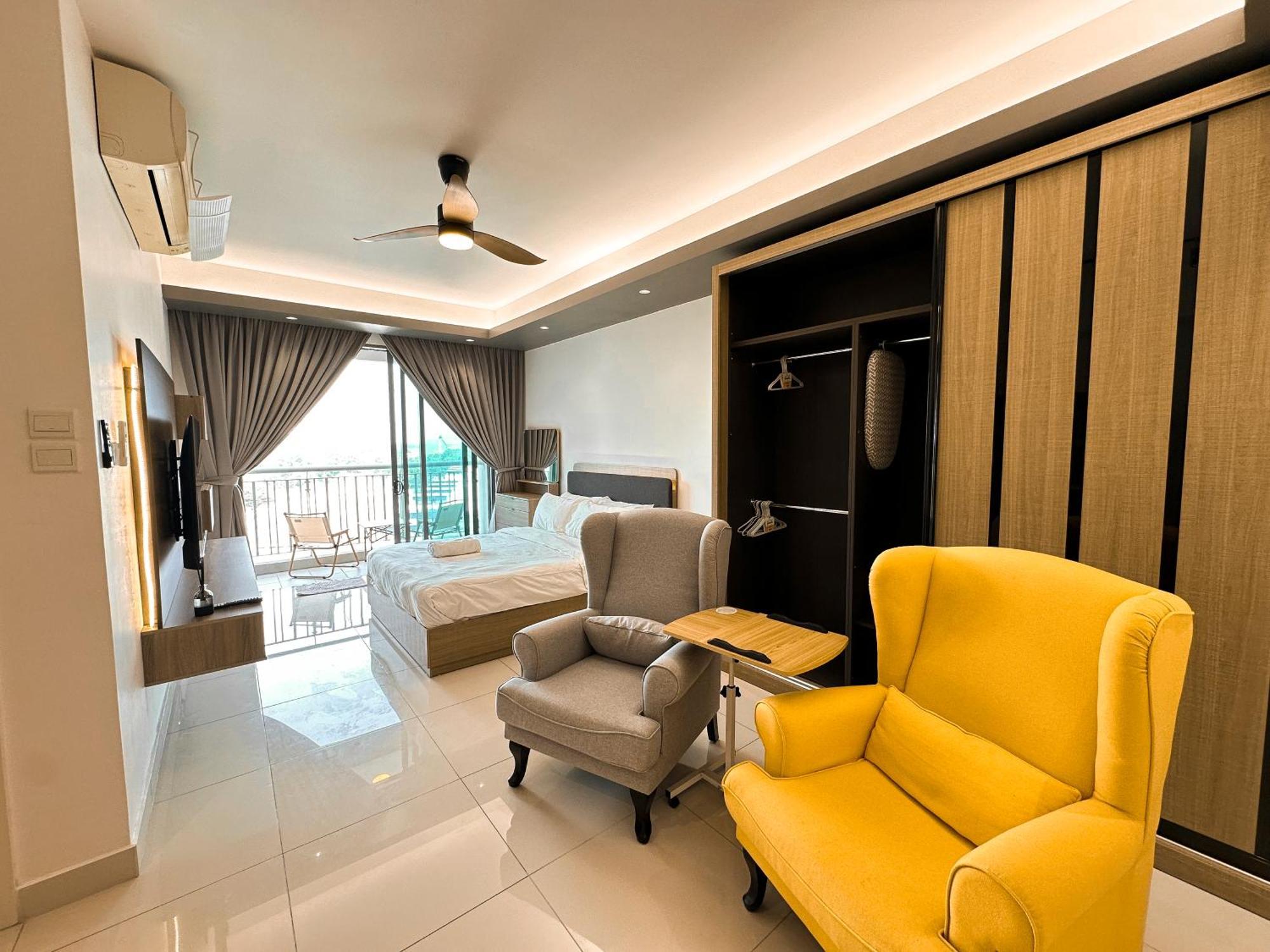 Teega Suites Puteriharbour By Wp Homestay Johor Bahru Camera foto